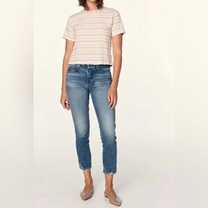 AMO babe cropped ankle jeans in fondness excellent